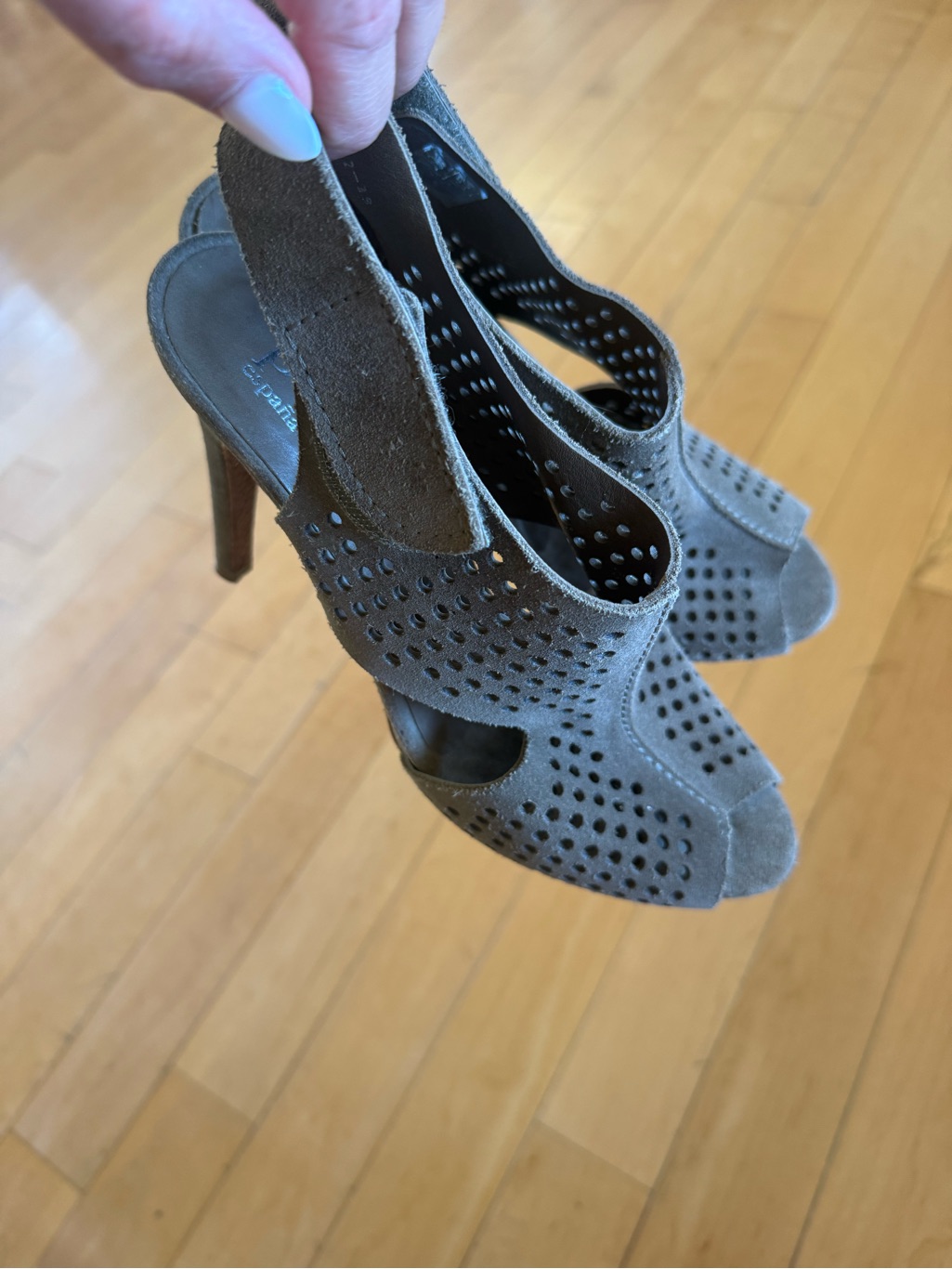 Pedro Garcia Perforated Sandals